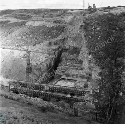 Thruscross Dam, 1963